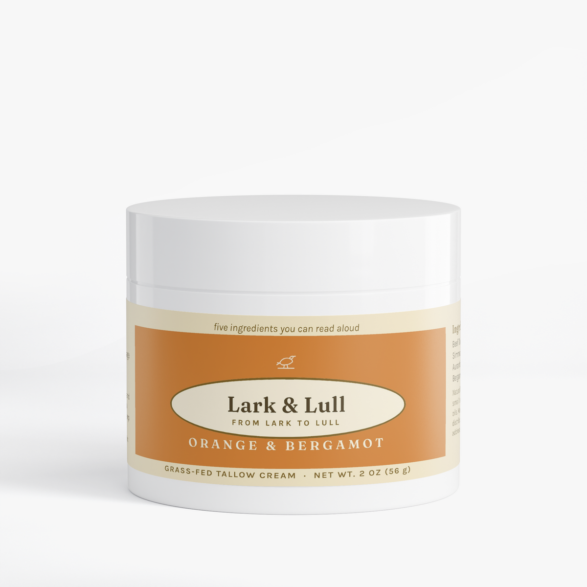Tallow Cream Orange & Bergamot